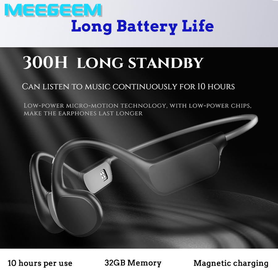 Bone Conduction Headphones for Multiple Activities