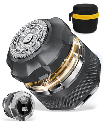 Gray Travel Head Shavers for Bald Men