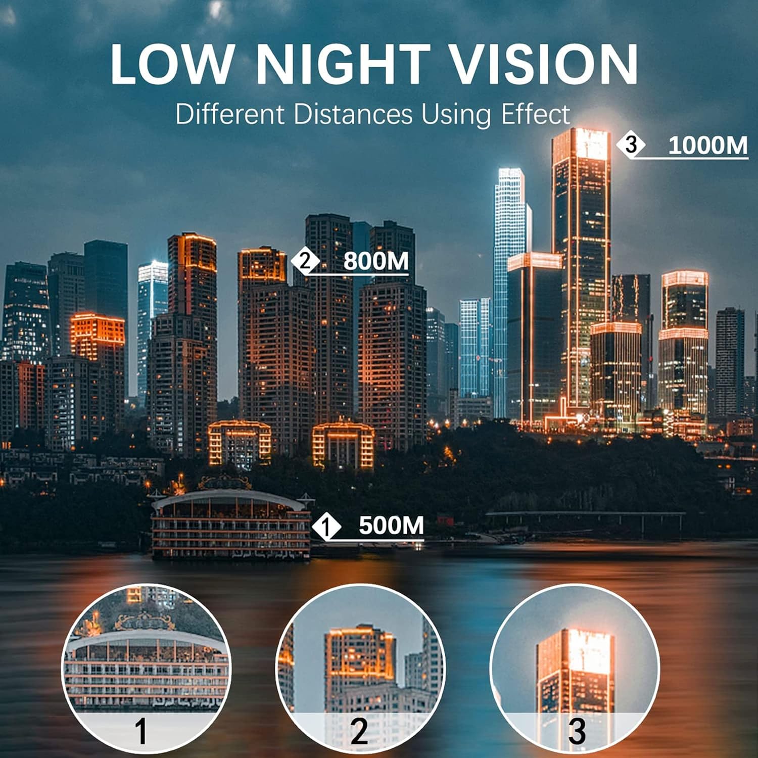 80x100 Monoculars-Smartphone Binoculars High-power Binoculars for Adults Stargazing Hunting Birdwatching Traveling Camping Hiking