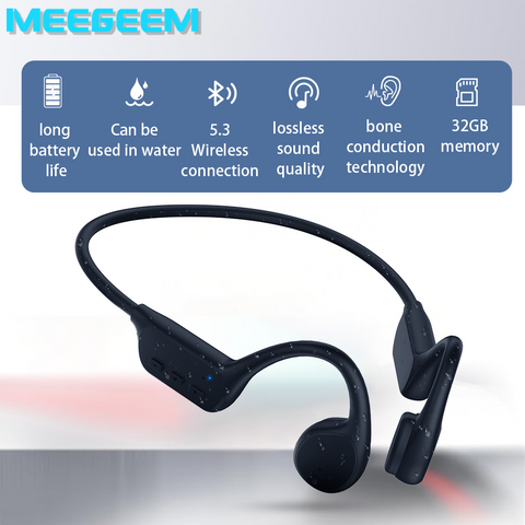 Bone Conduction Headphones for Multiple Activities